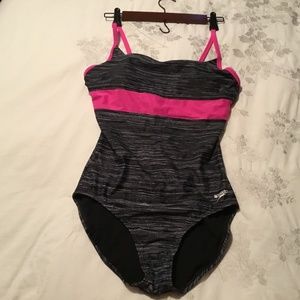 Speedo one piece bathing suit